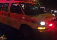  اللد: إصابة خطرة لشاب بحادث طرق ذاتي 